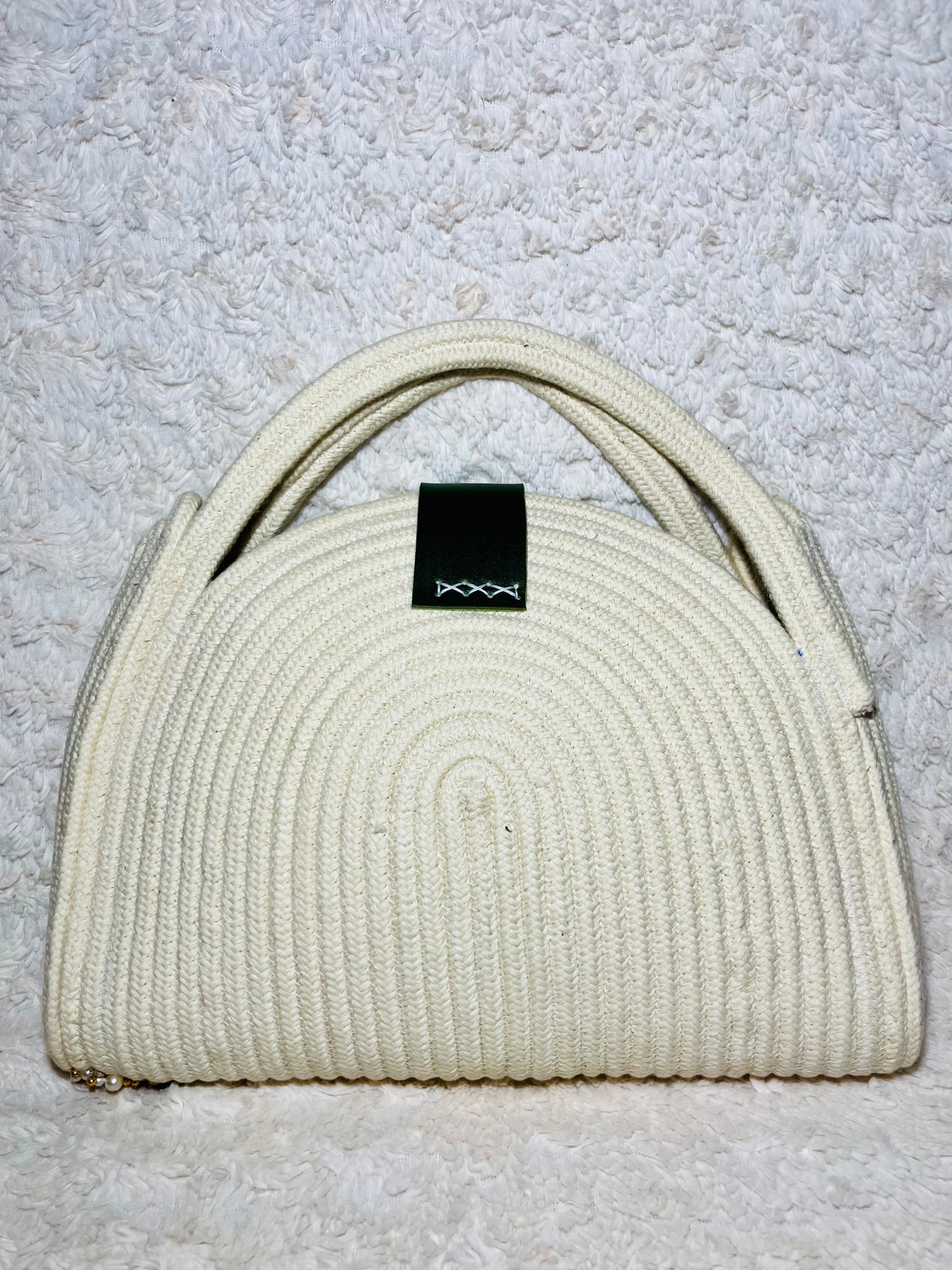 Sunflower Bloom Tote Rope Bag