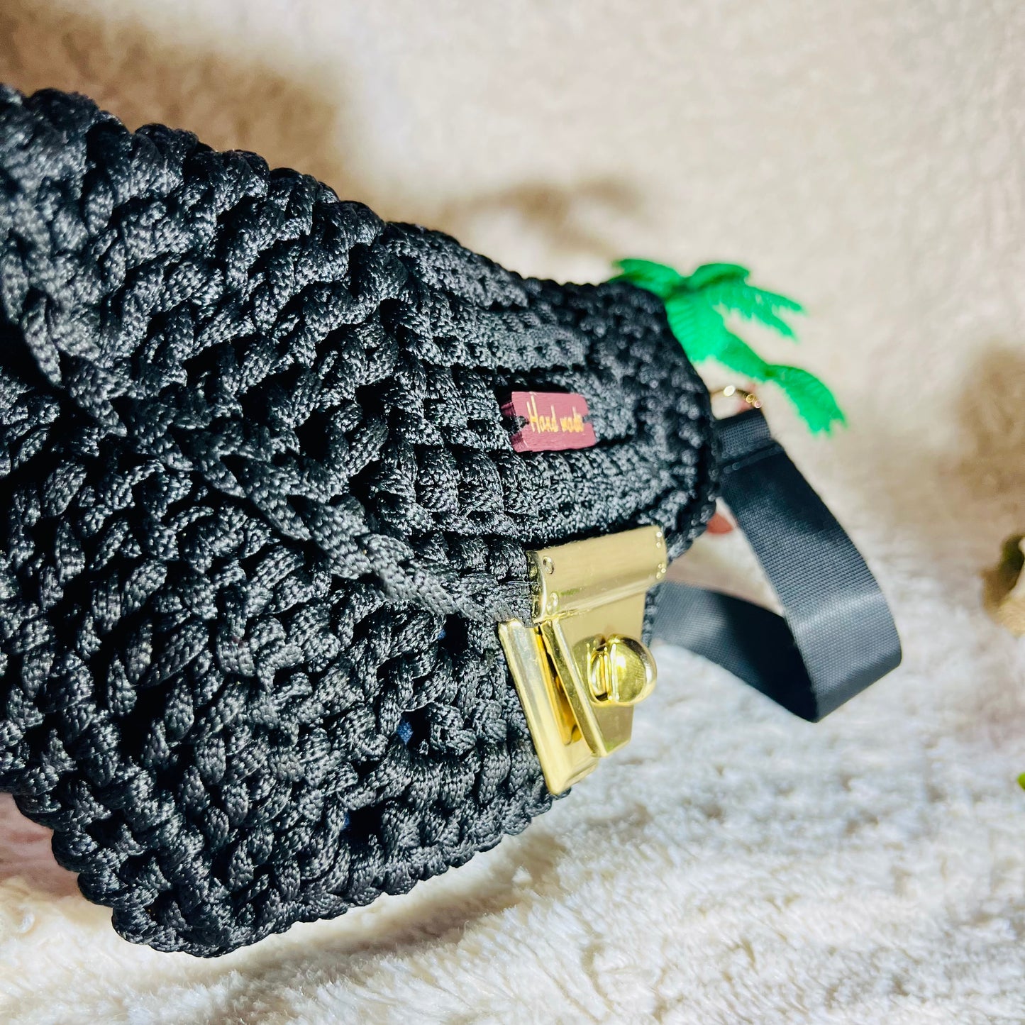 NoireLuxe Crochet Purse