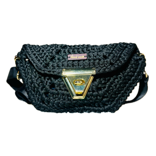 NoireLuxe Crochet Purse